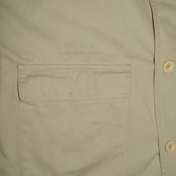 GENTLEMAN FARMER VTG 80'S MEN'S SZ 54 EU MEDIUM LARGE BEIGE LIGHT JACKET COAT - Picture 6 of 6